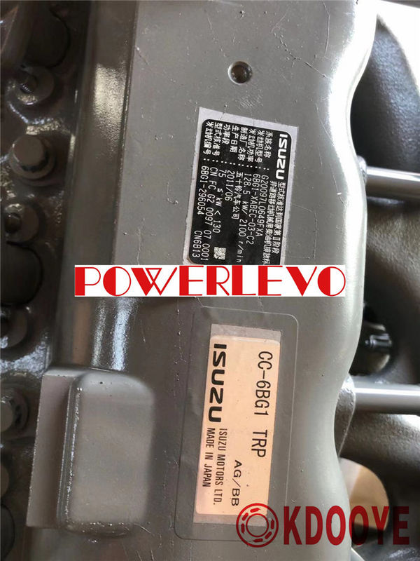 6BG1T -XABEC-03-C2 ISUZU 128.5KW 2100r/min Комплект двигателя для xe235 ZAX200 SH200-3 XC210